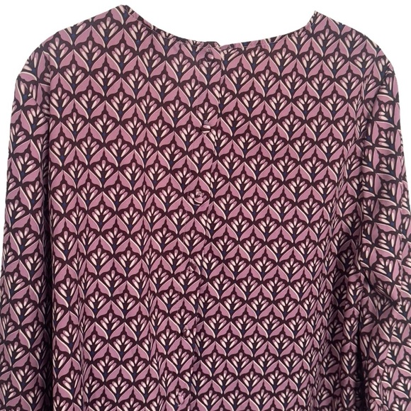 Sunday in Brooklyn Anthropologie Twist Tie Knot Front Blouse Women’s Size M - Picture 7 of 11